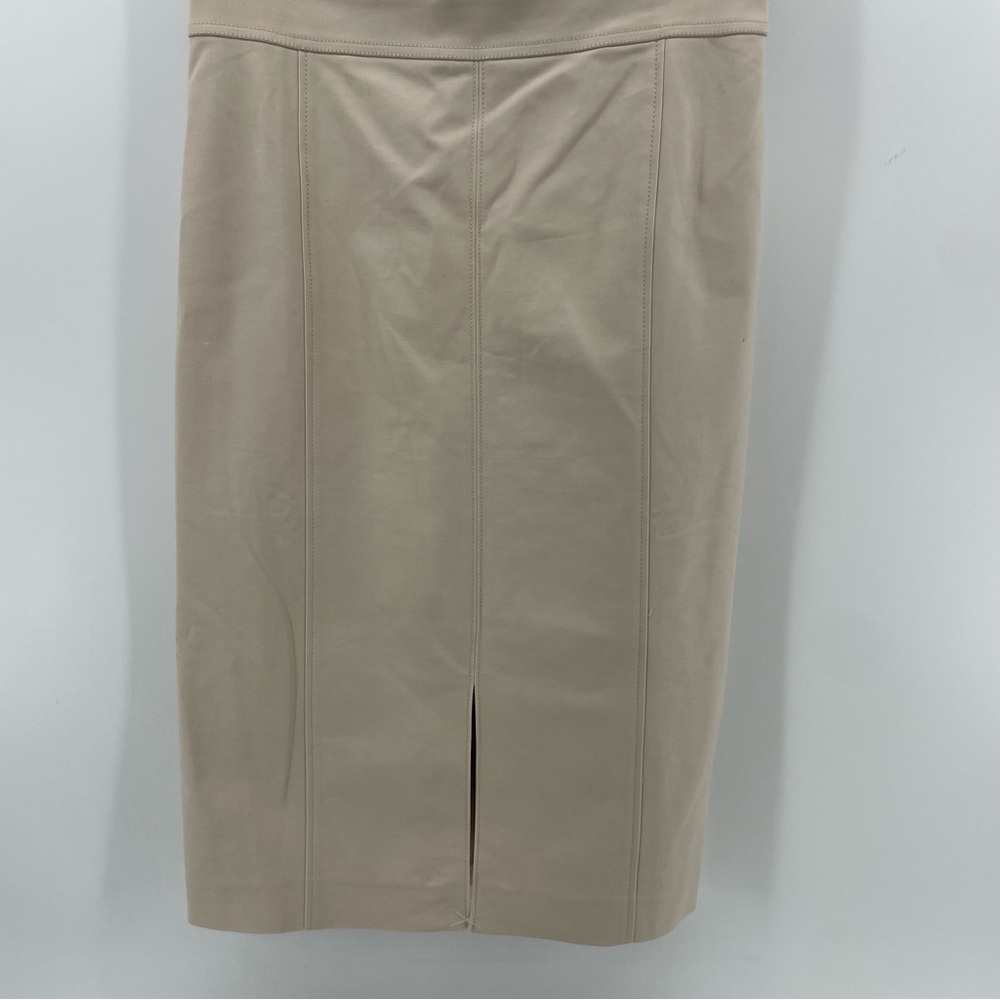 NEW Ann Taylor Shift Dress Beige 8 - Picture 3 of 7